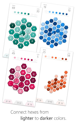 Zen Colors - Swipe Puzzle ekran görüntüsü