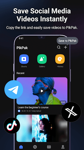 PikPak-Safe Cloud, Video Saver ekran görüntüsü