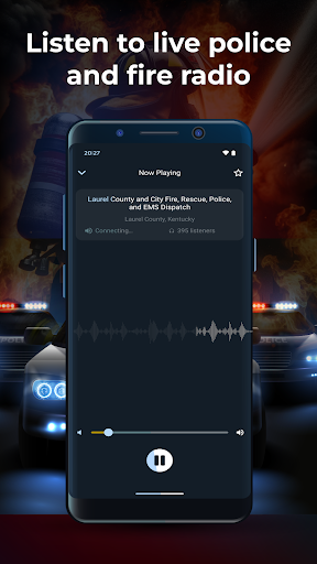 Police Scanner & Fire Radio ekran görüntüsü