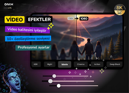 Video Oynatıcı: AI İyileştirme ekran görüntüsü