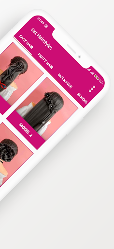 Easy Hairstyles for Girls ekran görüntüsü