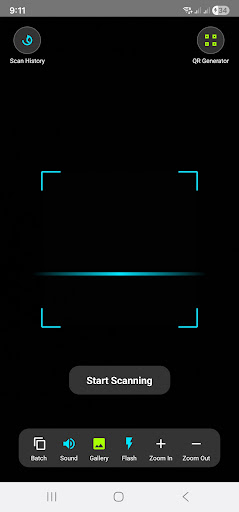 QR Code Scanner & Generator ekran görüntüsü