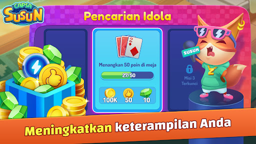 Capsa Susun ZingPlay Remi Kata ekran görüntüsü