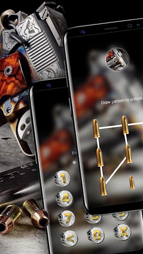 Fancy Gun Launcher Theme ekran görüntüsü