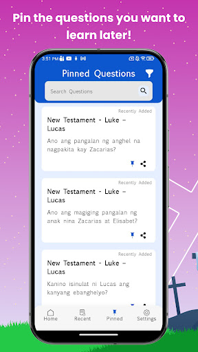 Filipino Bible Quiz ekran görüntüsü