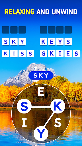 Serene Word: Word Wheel Puzzle ekran görüntüsü