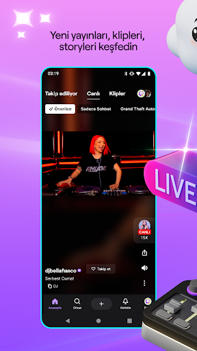 Twitch: Canlı Yayın ekran görüntüsü