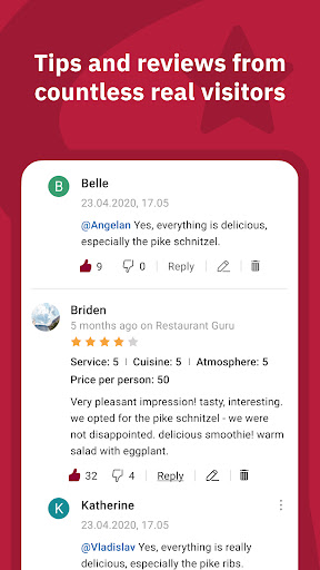 Restaurant Guru ekran görüntüsü