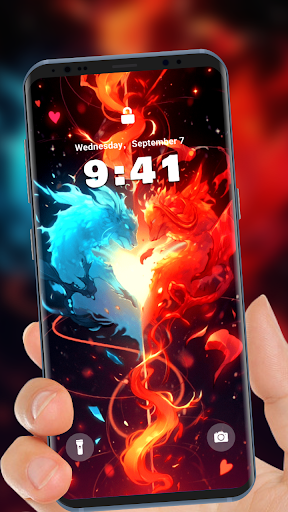 Homescreen: Wallpapers, AI art ekran görüntüsü
