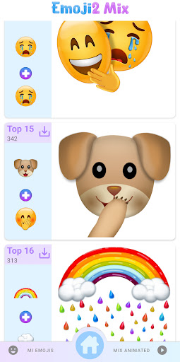 Emoji merge emoji mix ekran görüntüsü