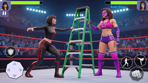 Bad Girls Wrestling Game ekran görüntüsü