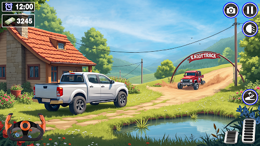 Mud Truck Driver Offroad Games ekran görüntüsü