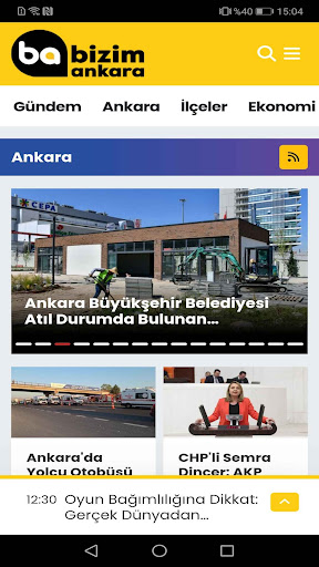 Bizim Ankara ekran görüntüsü