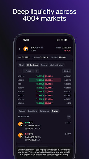 Kraken Pro: BTC Crypto Trading ekran görüntüsü
