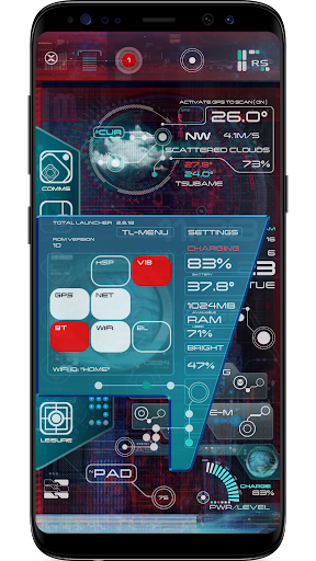 TREK: Total Launcher Theme ekran görüntüsü
