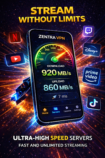 Zentra vpn - fast, safe VPN ekran görüntüsü