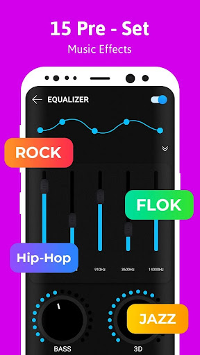 Sound Equalizer: Bass Booster ekran görüntüsü