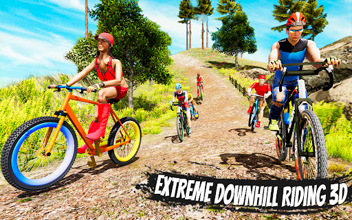 Yokuş Yukarı BMX Yarış Oyunu ekran görüntüsü