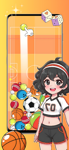 Dropping Balls - Merge Game ekran görüntüsü