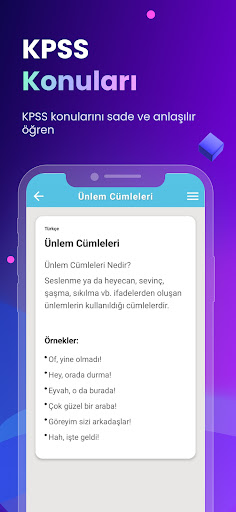 KPSS Hazırlık ekran görüntüsü