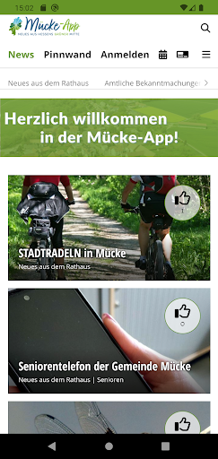 Mücke-App ekran görüntüsü
