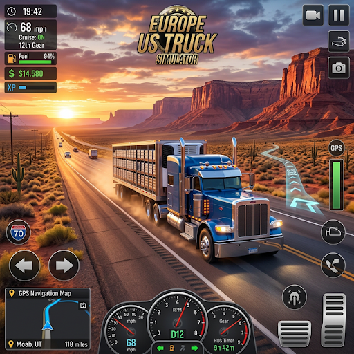 EuroUS Truck Simulator ekran görüntüsü