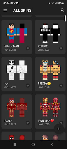 HD Skins for Minecraft 128x128 ekran görüntüsü