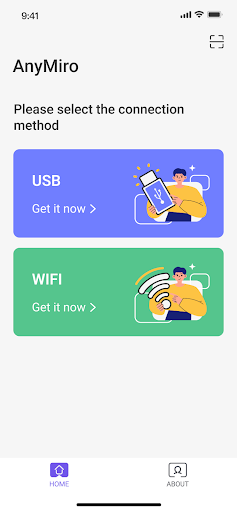 AnyMiro - Mirror Phone to PC ekran görüntüsü