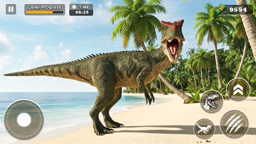 Dino Clash Primal Beasts Game! ekran görüntüsü