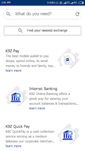 KBZConnect ekran görüntüsü