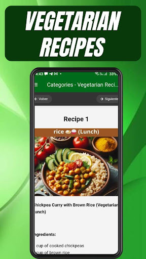 Vegetarian Diet ekran görüntüsü