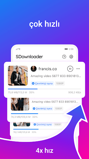 SDownloader - Video İndirici ekran görüntüsü
