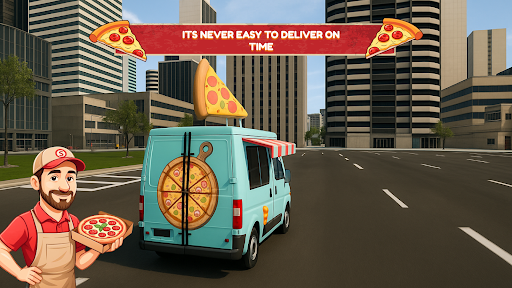 Pizza Delivery Game: Simulator ekran görüntüsü