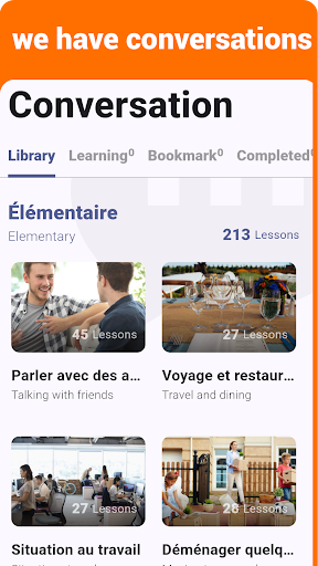 French Listening & Speaking ekran görüntüsü