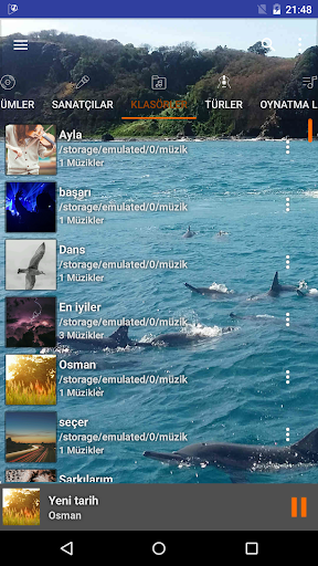 Müzik çalar HD+ Ekolayzer ekran görüntüsü