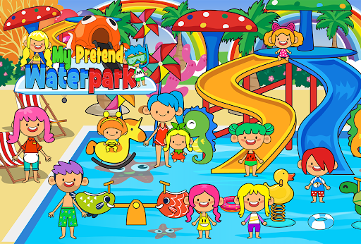 My Pretend Summer Waterpark ekran görüntüsü