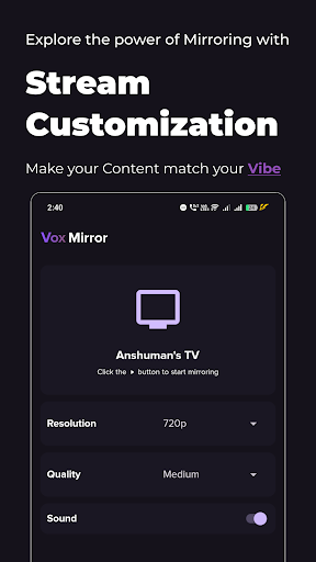 Vox Mirror - Cast to TV in HD ekran görüntüsü