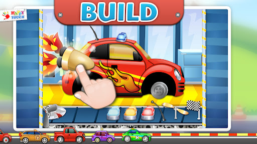 Car Racing & Building for Kids ekran görüntüsü