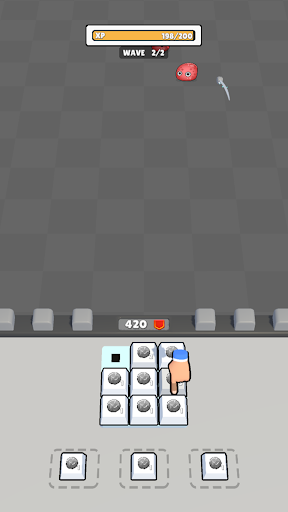 Button Hero: Roguelike TD ekran görüntüsü