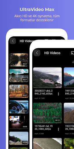 Video Oynatıcı Tüm Formatlar ekran görüntüsü