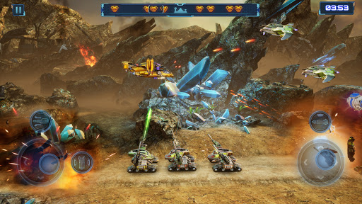 Red Siren: Robot and Mecha War ekran görüntüsü