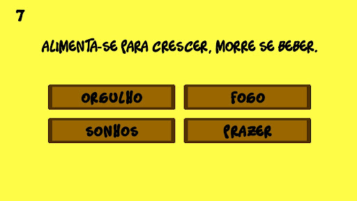 Genial Quiz Charadas Difíceis! ekran görüntüsü