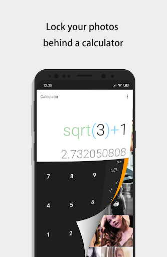 Calculator - photo vault ekran görüntüsü