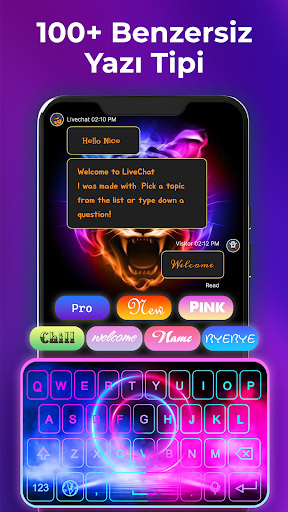 LED Keyboard - Klavye Temaları ekran görüntüsü