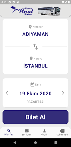 Adıyaman Ünal Turizm ekran görüntüsü