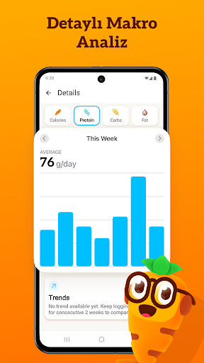 CalApp: Yapay Zeka Kalori ekran görüntüsü