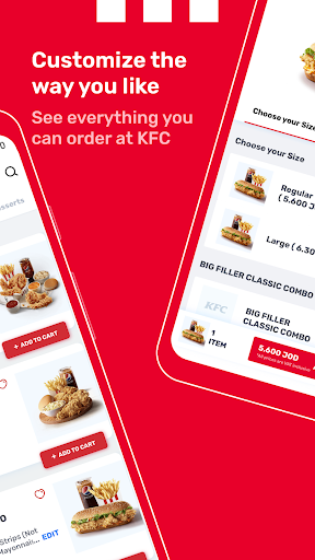 KFC Jordan ekran görüntüsü