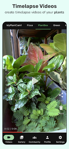 PlantCam Timelapse Camera ekran görüntüsü