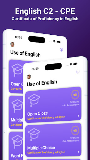 English C2 CPE ekran görüntüsü