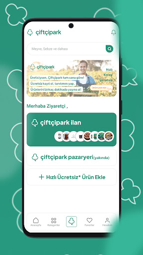 Çiftçipark ekran görüntüsü